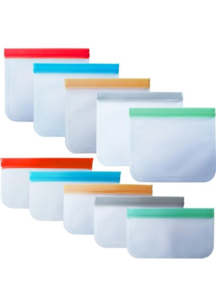 21.5X18CM Yeşil Stil Yeniden Kullanılabilir Silikon Gıda Saklama Poşetleri Dondurucu Poşetleri Bakım Aperatifler, Ekmek, Pastırma, Balık, Et, Tavuk Saklama Poşeti (Yurt Dışından)