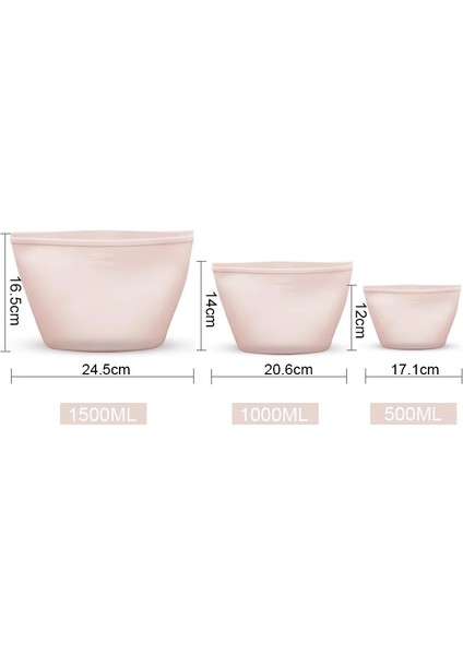 Pembe Tarzı Peva Taze Tutma Silikon Gıda Saklama Çantası Yeniden Kullanılabilir Saklama Torbaları Sızdırmaz Dondurucu Silikon Kilit Çantaları Mutfak Organizatör Çantası (Yurt Dışından)