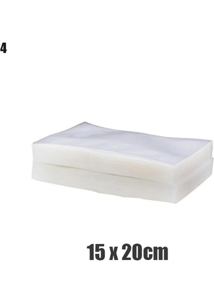 No.4 Tarzı Kalınlaşma Vakum Tasarruflu Saklama Torbaları Sızdırmazlık Mühürleyen Yiyecekleri Taze Tutmak Tahıl Yiyecek Torbası Vakum Paketleme Torbaları (Yurt Dışından)