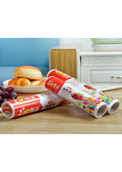 56PC M Tarzı 1 Rulo Gıda Saklama Koruma Torbaları Ambalaj Filmi Gıda Tasarrufu Plastik Torba Kalınlaşmış Saran Wrap Vakum Mühürleyen Genel (Yurt Dışından) indirimleri