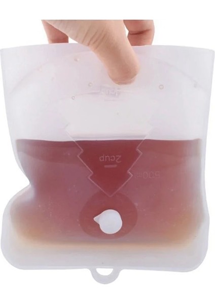 Kırmızı Stil 1500ML Silikon Gıda Torbası Yeniden Kullanılabilir Sızdırmaz Saklama Çantası Gıda Dereceli Silikon Taze Çanta Konteynerler Gıda Dondurucu Aperatif 500MLMLML (Yurt Dışından) indirimleri