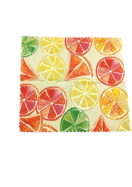 1257-X Stili U 33X35CM Sıfır Atık Balmumu Sargısı Çevre Dostu Sürdürülebilir Organik Yeniden Kullanılabilir Taze Tutma Gıda Sargıları Gıdalar Sandviç Için Paketleme (Yurt Dışından)