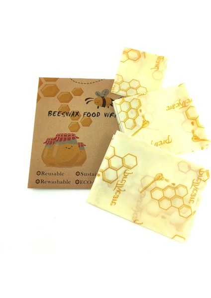 1257-K Stili M 25X27.5CM Balmumu Gıda Sargısı Yeniden Kullanılabilir Çevre Dostu Gıda Sargısı Sıfır Atık Depolama Sargısı Sürdürülebilir Peynir Gıda Sargısı (Yurt Dışından) fırsatları