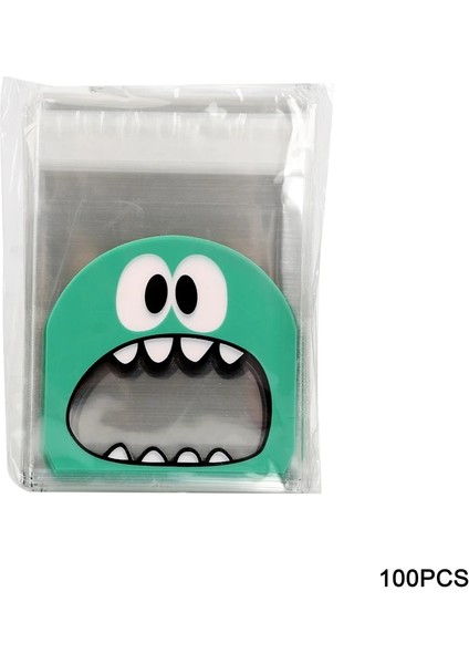 Yeşil 7cm Tarzı Gıda Sınıfı Plastik Kendinden Yapışkanlı Kurabiye Şekeri Korunmuş Meyve Depolama Opp Torbası Gıda Aperatif Torbaları Ambalaj Torbaları Et (Yurt Dışından)