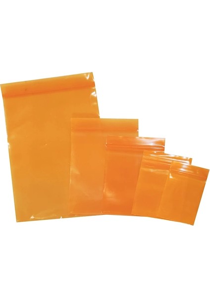 Turuncu Açık Stil 9X13CM Pe Şeffaf Renkler Gıda Deposu Hediye Baskılı Zip Kilidi Şeffaf Plastik Ambalaj Küçük Kilitli Torba Pe Zıp Özelleştirilmiş Kurabiye Torbaları (Yurt Dışından)