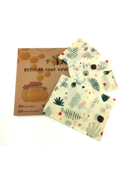 1257-S Tarzı M 25X27.5CM Sıfır Atık Yeniden Kullanılabilir Depolama Sargısı Sürdürülebilir Organik Sandviç ve Peynir Gıda Ambalaj Kağıdı Bpa ve Plastik Içermeyen Balmumu Gıda Sargısı (Yurt Dışından) indirimleri