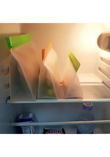 10 Adet Tarzı Gıda Saklama Silikon Çanta Peva Kilitli Çanta Stand Up Için Yeniden Kullanılabilir Öğle Yemeği Meyve Sızdırmaz Bardak Dondurucu Silikon Çanta Bardak Kase Çantaları (Yurt Dışından) indirimleri