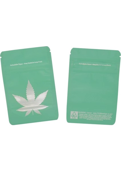 Yeşil Stil 8,5X13X2,5 cm Tand Up Alüminyum Folyo Kilitli Çanta Kahve Tozu Kuruyemiş Saklama Çantası Akçaağaç Yaprakları Pencere Hediye Mühürlü Gıda Ambalaj Kılıfı (Yurt Dışından)