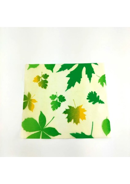 1257-J Stili S 17.5X20CM Sıfır Atık Balmumu Sargısı Çevre Dostu Sürdürülebilir Organik Yeniden Kullanılabilir Taze Tutma Gıda Sargıları Gıdalar Sandviç Için Paketleme (Yurt Dışından)