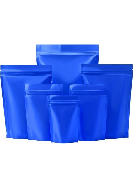 Renk 002 Stili 10X15X3CM Upermarket Displaykalın Mat Renkli Alüminyum Folyo Çanta Gıda Saklama Ambalaj Torbası Kahve Çay Kilitli Kılıfı Nem Geçirmez (Yurt Dışından)
