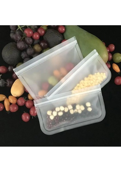 21.5X18CM Tarzı Yeni Gıda Saklama Çantası Silikon Sızdırmaz Konteyner Yeniden Kullanılabilir Kilitli Torbalar Temizle Ev Kilitli Taze Çanta Gıda Saklama Çantası Organizer (Yurt Dışından) modelleri