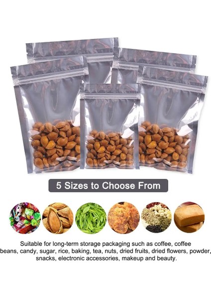 12X20CM Tarzı Lear Alüminyum Folyo Çanta Kendinden Mühürlü Fermuar Kilitli Ambalaj Gıda Torbası Perakende Açılıp Kapanabilir Pişirme Ambalaj Torbası Kılıfı (Yurt Dışından) modelleri