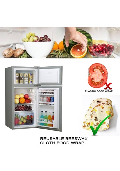 BALMUMU003 Stili 2 Takım Paketi Yeniden Kullanılabilir Balmumu Kumaş Sargı Gıda Taze Torba Kapağı Kapak Streç Kapak Orman Partisi Arılar Balmumu Sargı Plastik Sargı (Yurt Dışından) indirimleri