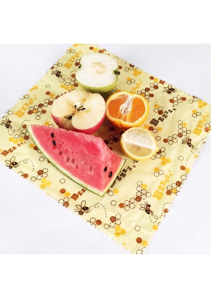 BALMUMU0012 Stili 2 Takım Paketi Yeniden Kullanılabilir Balmumu Kumaş Sargı Gıda Taze Torba Kapağı Kapak Streç Kapak Orman Partisi Arılar Balmumu Sargı Plastik Sargı (Yurt Dışından) fırsatları