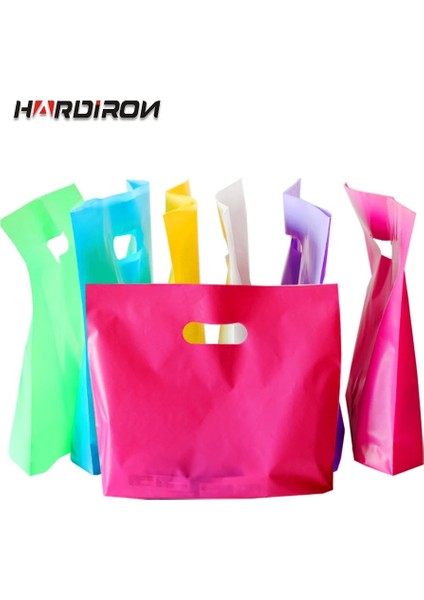Sarı Stil 40X30X10CM Olor Beauty Saplı Plastik Alışveriş Torbaları Kişisel Genel Giysiler Hediye Paketleme Torbası Kullanışlı Kese (Yurt Dışından) fiyatları