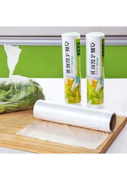 Bir Stil Plastik Bir Rulo Üzerinde Çanta Üretmek Gıda Depolama Meyveler Için Şeffaf Çantalar Sebze Ekmeği Gıda Saklama Torbaları Meyveler Sebze Saran Wrap (Yurt Dışından) fiyatları