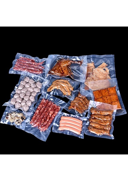 Şeffaf Stil 7X10CM Şeffaf Vakum Torbası Gıda Sınıfı Plastik Mühürleyen Paketleme Makinesi Kuruyemiş Kuru Iyi Tahıllar Için Gıda Saklama Çantası Et Saran Wrap Taze (Yurt Dışından) fiyatları