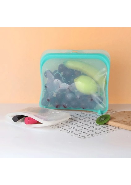 3 Adet Beyaz Stil Et Yeniden Kullanılabilir Silikon Zip Gıda Paketleri Kilitli Taze Tutma Dondurucu Plastik Torbalar Sıfır Atık Mutfak Organizasyonu Suff (Yurt Dışından) modelleri