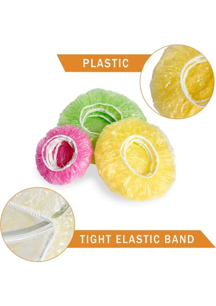E Stili Tek Kullanımlık Taze Tutma Çantası Evrensel Mutfak Elastik Gıda Saklama Kapakları Taze Tutma Torbaları Plastik Torbalar Mutfak Düzenleyici (Yurt Dışından)