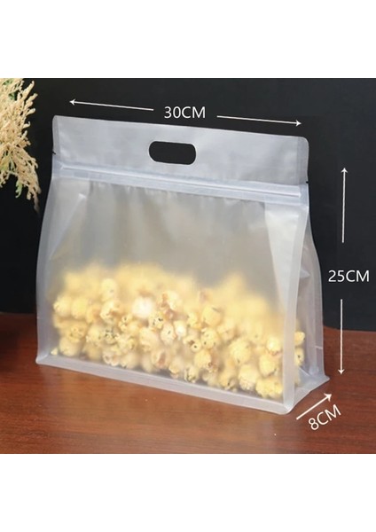 El-Xl Stili ile Yeniden Kullanılabilir Stand Up Zip Kapatma Torbası Bardak Taze Torba Gıda Saklama Torbası Taze Sarma Plastik Gıda Saklama Kapları Sızdırmaz Kaplar (Yurt Dışından)