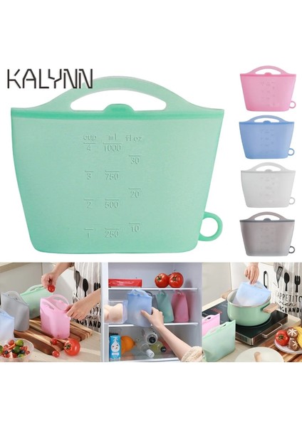 Yeni Yeşil Stil Gıda Silikon Gıda Saklama Çantası Gıda Depolama Için Yeniden Kullanılabilir Kilitli Torbalar Hava Geçirmez Mühür Mikrodalga Güvenli Meyve Sebze Saklama Çantası (Yurt Dışından) fiyatları