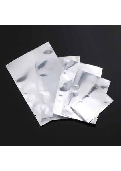 100 Adet 8X12CM Tarzı Lver Su Geçirmez Vakum Mühürleyen Torbalar Gıda Sınıfı Saklama Çantası Isı Yalıtımlı Alüminyum Folyo Çanta Mutfak Malzemeleri (Yurt Dışından) fiyatları