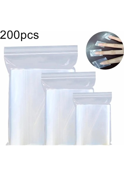 25MMX3CM Stili Zip Kilit Plastik Torbalar Şeffaf Ambalaj Poli Kilitli Torba Kılıfı (Yurt Dışından) fiyatları