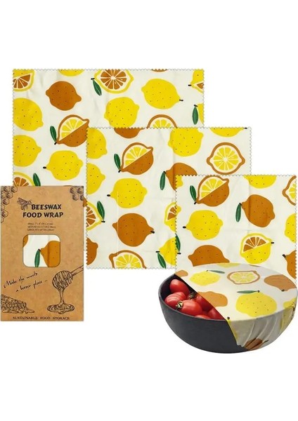 No.8 Stili 3 Adet Balmumu Gıda Sarma Yeniden Kullanılabilir Gıda Sınıfı Gıda Saklama Kapağı Çevre Dostu Organik Doğal Arılar Balmumu Ambalaj Kağıdı Mutfak Için (Yurt Dışından) fırsatları