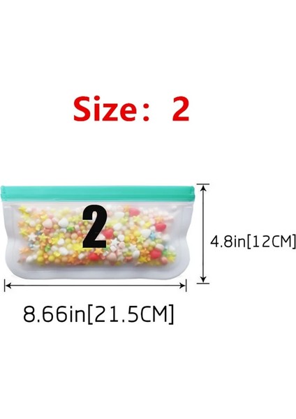 6 Adet Tarzı Et Silikon Torba Peva Silikon Gıda Saklama Torbası Konteynerler Sızdırmaz Yeniden Kullanılabilir Kapatma Torbası Taze Torba Gıda Saklama Çantası (Yurt Dışından)