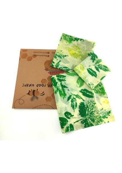 1 Adet W Tarzı U 33X35CM Balmumu Yeniden Kullanılabilir Gıda Sargıları Sürdürülebilir Plastiksiz Gıda Depolama Organik Balmumu Sargısı Sandviç Için Sargı Sargısı Değiştirme (Yurt Dışından) modelleri