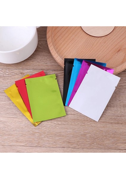 C Stili Renkli Alüminyum Folyo Çanta Mylar Çantalar Vakumlama Makinesi Saklama Torbaları Gıda Tasarrufu Perakende Paketleme Aracı * 9cm (Yurt Dışından)