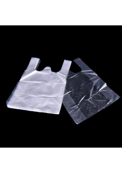52 Adet Ultra Ince Stil *30CM 24*34CM 26*37CMŞEFFAF Çanta Alışveriş Çantası Süpermarket Saplı Plastik Poşet Gıda Ambalajı (Yurt Dışından) indirimleri