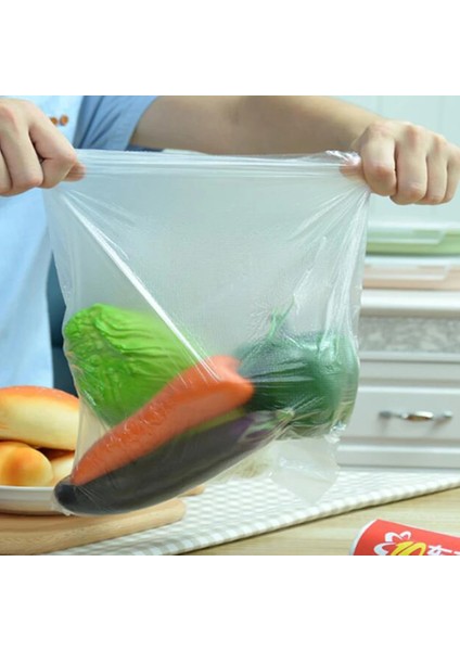 Bordo Tarzı Ev Restaurant Mutfak Gıda Saklama Koruma Torbaları Ambalaj Filmi Kalınlaşmış Saran Wrap Vakumlama Makinesi Gıda Plastik Torbalar (Yurt Dışından)