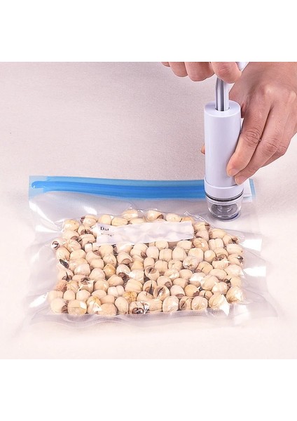 2 Adet 16X22CM Tarzı 2 Adet Mutfak Saklama Çantası Gıda Hava Vakum Sıkıştırılmış Çanta Organizatör Mutfak Vakum Torbası Yeniden Kullanılabilir Dondurucu Çanta Şeffaf Mühürlü (Yurt Dışından)
