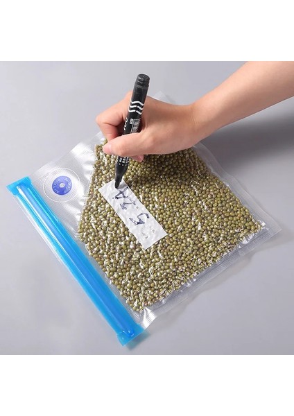 2 Adet 16X22CM Tarzı 2 Adet Mutfak Saklama Çantası Gıda Hava Vakum Sıkıştırılmış Çanta Organizatör Mutfak Vakum Torbası Yeniden Kullanılabilir Dondurucu Çanta Şeffaf Mühürlü (Yurt Dışından)