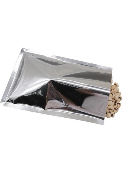 7X10CM Tarzı Lver Vakum Mühürleyen Alüminyum Folyo Mylar Çanta Saklama Torbaları Ev Mutfak Aletleri Uygun Gıda Kuruyemiş (Yurt Dışından) modelleri