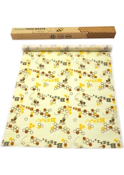 Xhy-04 Stili cm Balmumu Gıda Sargısı Yeniden Kullanılabilir Sıfır Atık Çevre Dostu Sürdürülebilir Mühür Silikon Ağaç Reçine Bitki Yağları Depolama Aperatif Sargıları (Yurt Dışından)