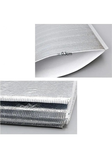 Gümüş 30X35CM Stili Kalınlaştırılmış Alüminyum Folyo Yalıtım Çantası Öğle Yemeği Soğutucu Çanta Paket Servisi Olan Restoran Paketleme Taze Tutma Soğutmalı Yalıtım Çantası (Yurt Dışından) fırsatları