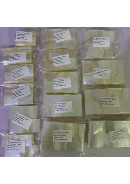 43N Daha Yüksek Stil Ize Isı Büzüşmeli Pvc Bantlar Cam Şişe Için Ağız Mühür Kapağı Daralan Plastik Üst Mühür Bantları Düz ​​genişlik x Bant Yüksekliği (Yurt Dışından)