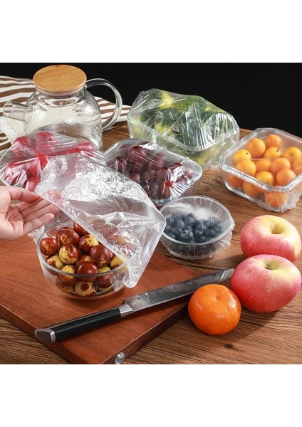 100 Adet Tarzı Dayanıklı Gıda Saklama Kapakları Meyve Kaseleri Için Elastik Plaka Silikon Kapak Mutfak Gıda Taze Mühür Için Vakum Torbaları Kapakları (Yurt Dışından) modelleri