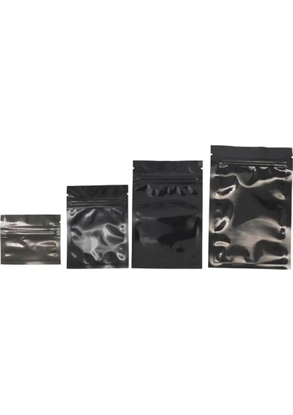 Siyah Stil 8,5X13 cm Olorful Üstten Besleme Folyo Kilitli Torbalar Yiyecek Torbası, Mylar Alüminyum Folyo Torbaları, Çay Torbaları, Yiyecek Saklama Torbası (Yurt Dışından)