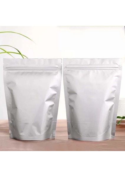 No.9 Tarzı 1 Adet Beyaz Alüminyum Folyo Isı Yalıtım Koku Geçirmez Çanta Mylar Gıda Vakum Torbaları Çay Folyo Kendinden Ayaklı Fermuarlı Çanta (Yurt Dışından) fiyatları