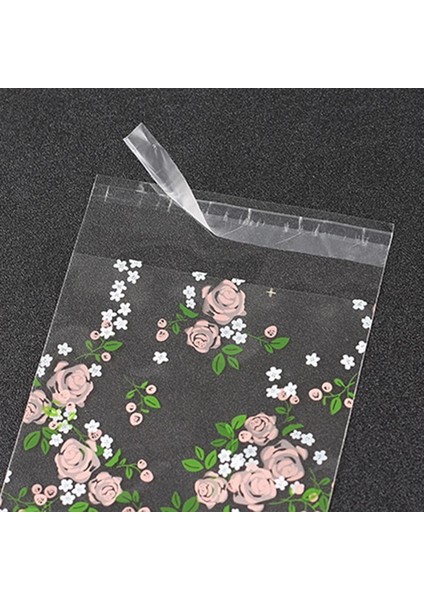 Pembe Aşk Tarzı 10X10CM Hediye Paketleme Çantası Plastik Kendinden Yapışkanlı Dıy Bisküvi Paketleme Çantası Ekmek Pişirme Malzemeleri Şeker Paketleme Parti Dekorasyonu (Yurt Dışından) modelleri