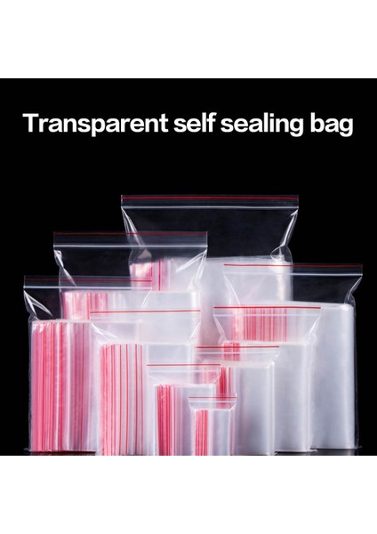 14X20CM Tarzı Ack Gıda Sınıfı Küçük Zip Kilit Plastik Torbalar Yeniden Kapatılabilir Şeffaf Çanta Ayakkabı Çantası Vakum Saklama Çantası Poli Şeffaf Çantalar (Yurt Dışından) modelleri