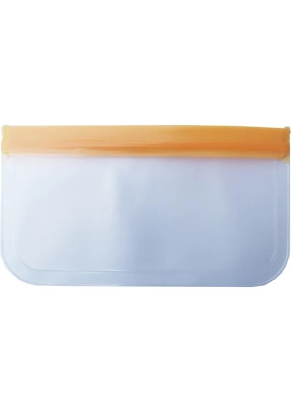 21.5X18CM Mavi Stil Gıda Sınıfı Silikon Taze Mühür Saklama Çantası Yeniden Kullanılabilir Sızdırmaz Konteynerler Snack Saver Çanta Sandviç Saklama Çantası Seyahat Için (Yurt Dışından) indirimleri