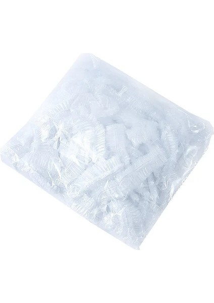 Açık Gri Tarzı 100 Adet Tek Kullanımlık Taze Tutma Çantası Gıda Kapakları Meyve Saklama Torbası Ambalaj Plastik Torbalar Mutfak Taze Tutma Gıda Tasarrufu Çantası (Yurt Dışından)