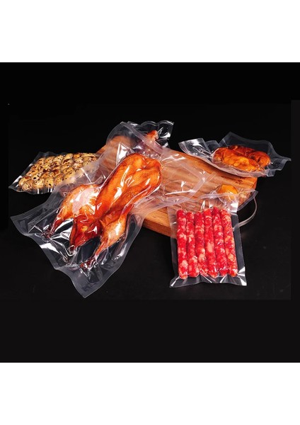 No.5 Tarzı Kalınlaşma Vakum Tasarruflu Saklama Torbaları Sızdırmazlık Mühürleyen Yiyecekleri Taze Tutmak Tahıl Yiyecek Torbası Vakum Paketleme Torbaları (Yurt Dışından)