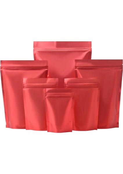 Renk 001 Stili 8X12X3CM Upermarket Displaykalın Mat Renkli Alüminyum Folyo Çanta Gıda Saklama Ambalaj Torbası Kahve Çay Kilitli Kılıfı Nem Geçirmez (Yurt Dışından)