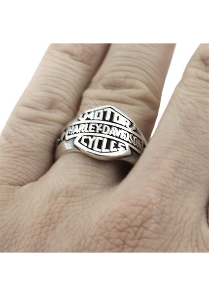 Erkek Yüzük Gümüş 925 Harley Davidson fiyatları