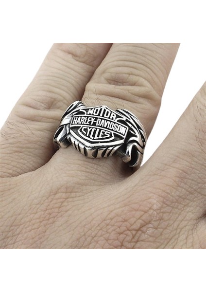 Erkek Yüzük Gümüş 925 Harley Davidson fiyatları